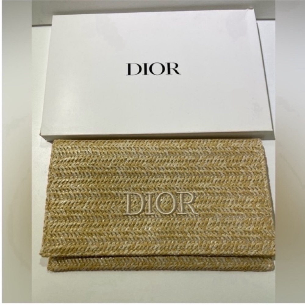 Dior beauty cosmetic bag